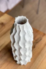 Mom Gül Vazo Krem